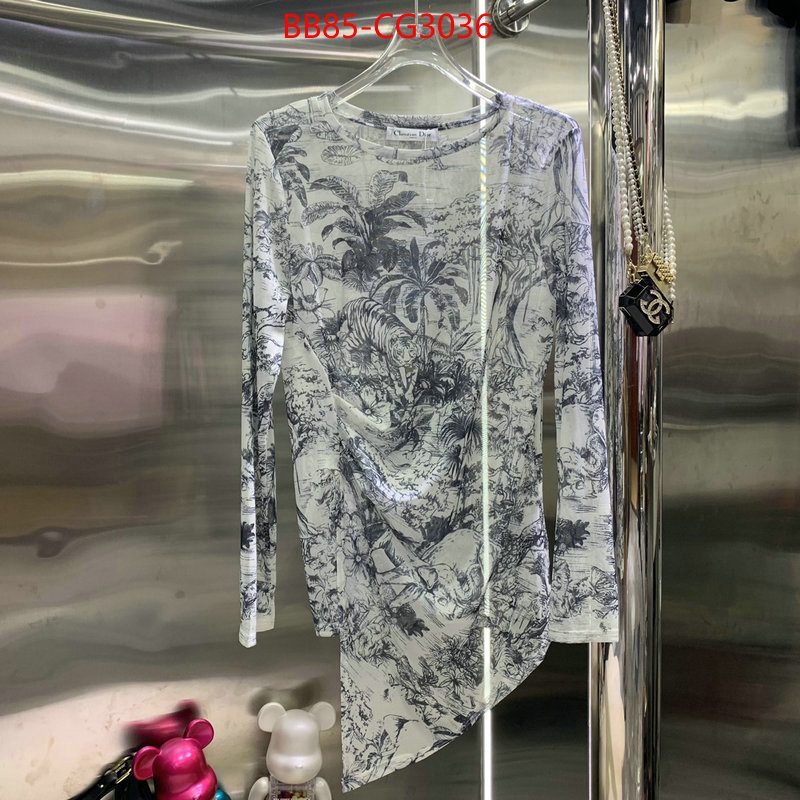 Clothing-Dior top quality website ID: CG3036 $: 85USD
