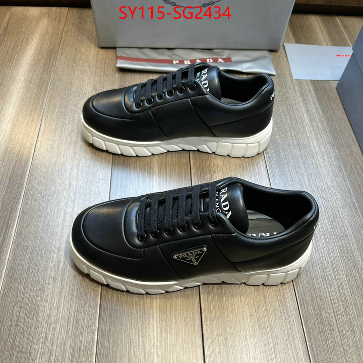 Men shoes-Prada fake ID: SG2434 $: 115USD