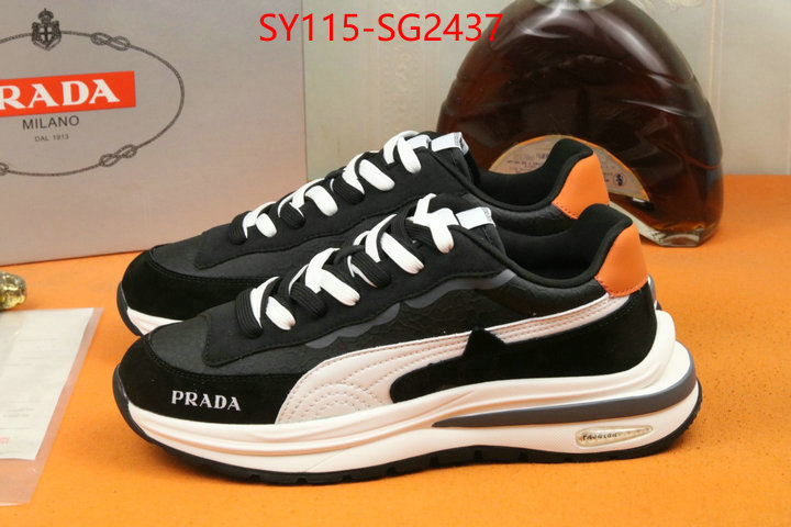 Men shoes-Prada best quality fake ID: SG2437 $: 115USD