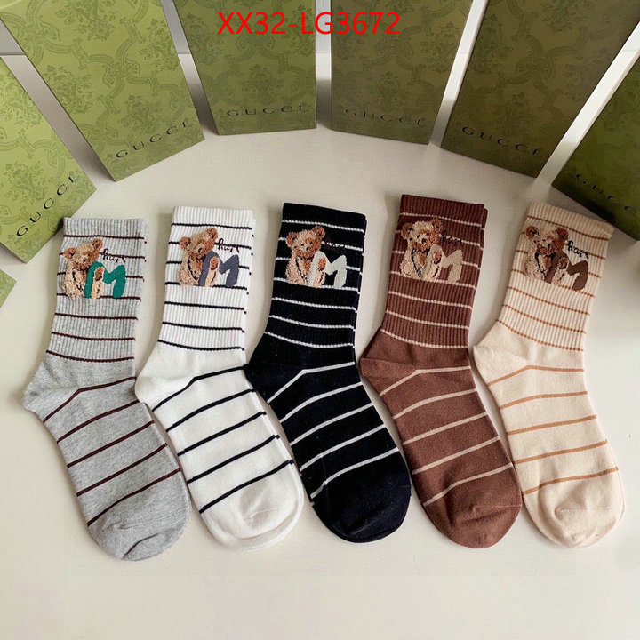 Sock-Gucci sellers online ID: LG3672 $: 32USD