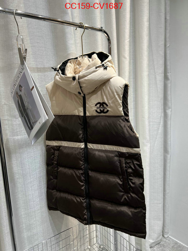 Down jacket Women-Chanel what ID: CV1687 $: 159USD