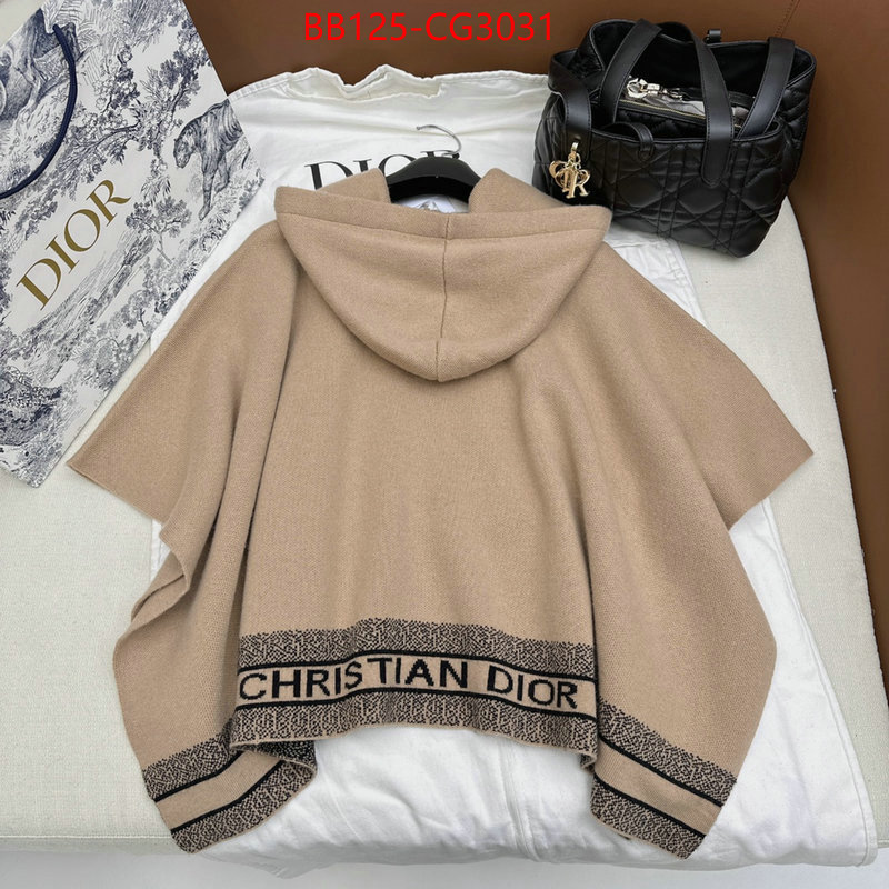 Clothing-Dior fashion replica ID: CG3031 $: 125USD