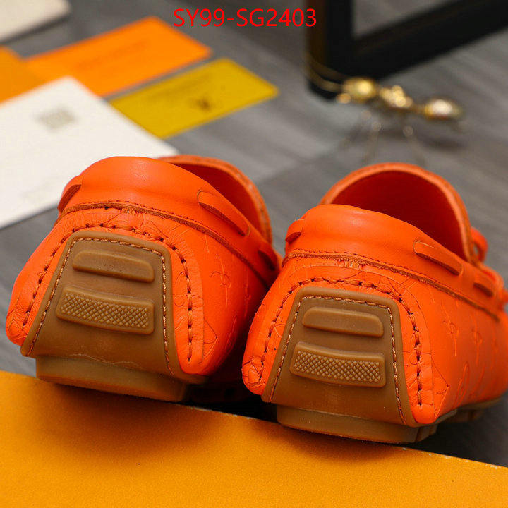 Men Shoes-LV designer fake ID: SG2403 $: 99USD