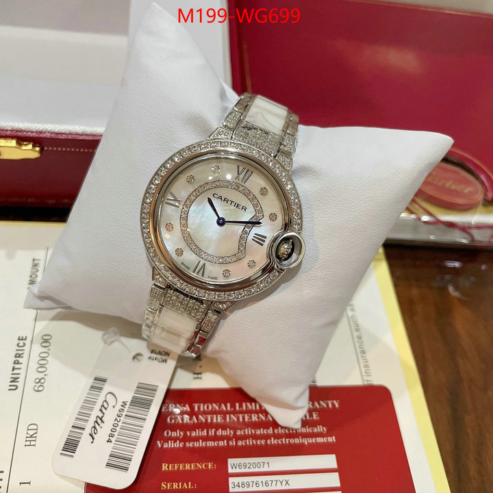 Watch(TOP)-Cartier luxury shop ID: WG699 $: 199USD