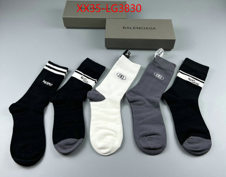 Sock-Balenciaga shop the best high quality ID: LG3830 $: 35USD