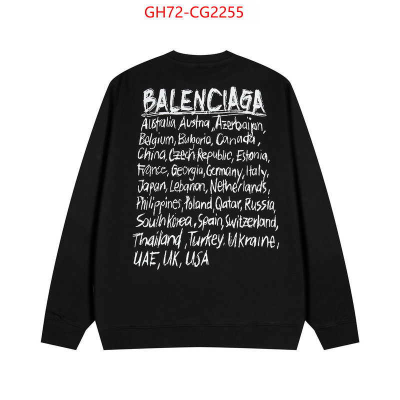 Clothing-Balenciaga found replica ID: CG2255 $: 72USD