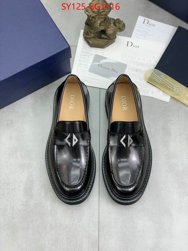 Men shoes-Dior how quality ID: SG1116 $: 125USD