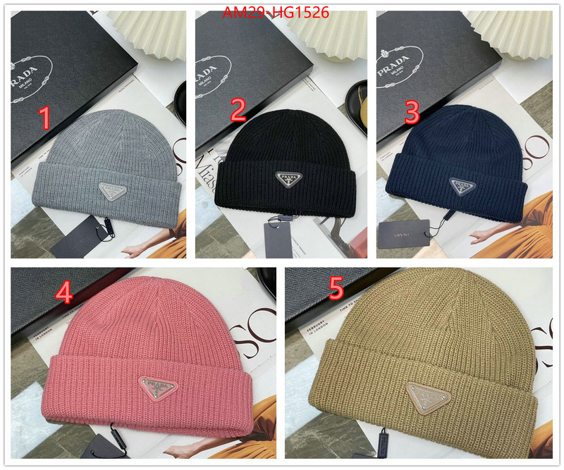 Cap (Hat)-Prada online store ID: HG1526 $: 29USD