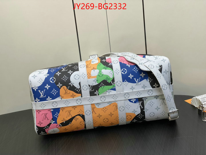 LV Bags(TOP)-Keepall BandouliRe 45-50- where can i buy ID: BG2332 $: 269USD