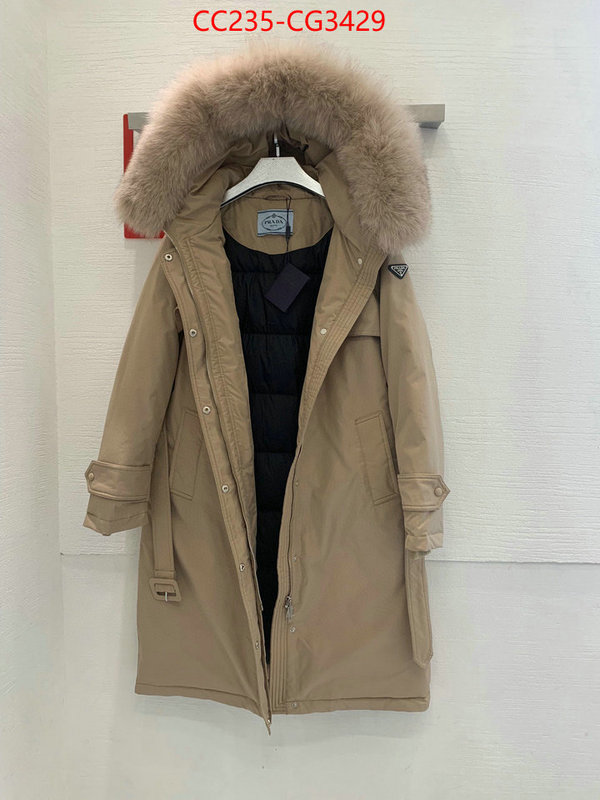 Down jacket Women-Prada replica 1:1 ID: CG3429 $: 235USD