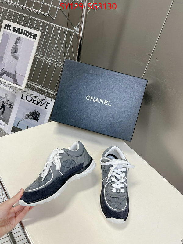 Women Shoes-Chanel buy best quality replica ID: SG3130 $: 129USD