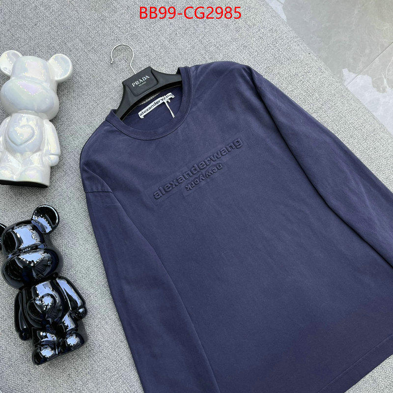 Clothing-Alexander Wang cheap replica designer ID: CG2985 $: 99USD