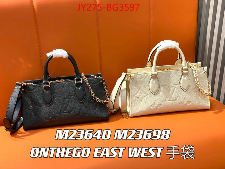 LV Bags(TOP)-Handbag Collection- replica aaaaa designer ID: BG3597 $: 275USD