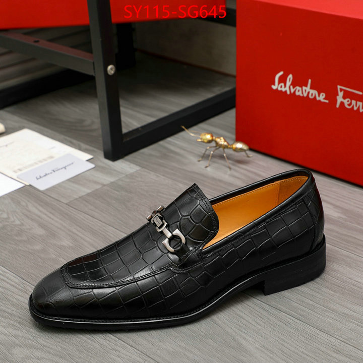 Men shoes-Ferragamo replcia cheap from china ID: SG645 $: 115USD