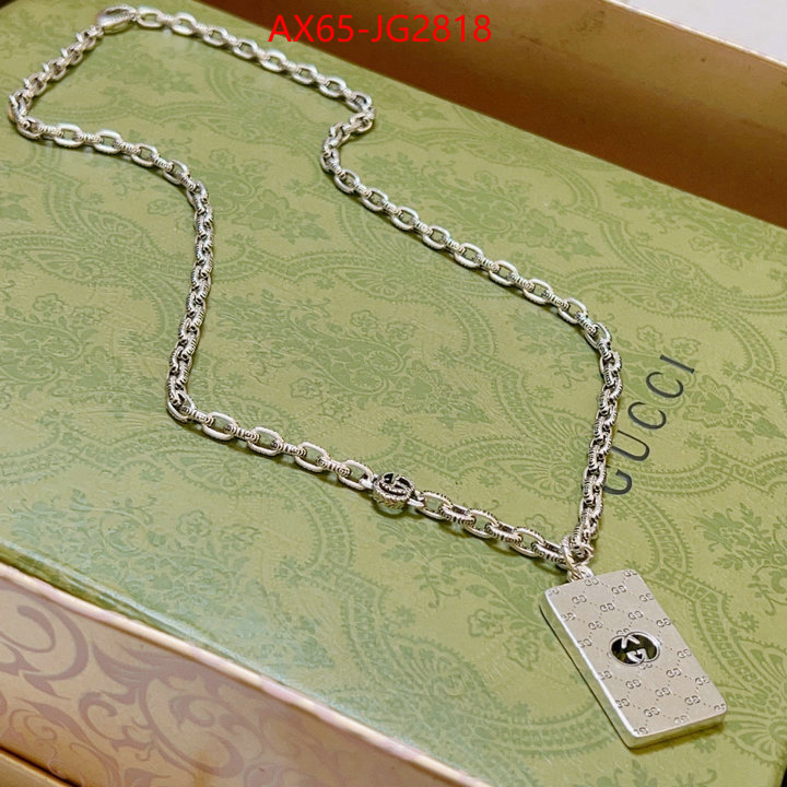 Jewelry-Gucci top perfect fake ID: JG2818 $: 65USD