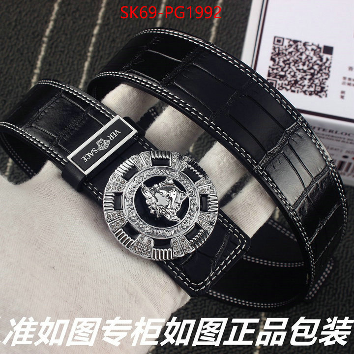 Belts-Versace practical and versatile replica designer ID: PG1992 $: 69USD