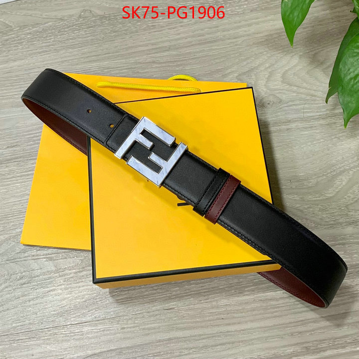 Belts-Fendi how quality ID: PG1906 $: 75USD