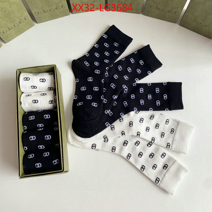 Sock-Gucci buy cheap replica ID: LG3684 $: 32USD