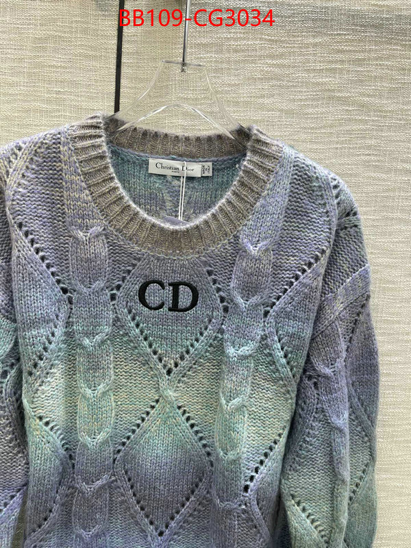 Clothing-Dior first copy ID: CG3034 $: 109USD