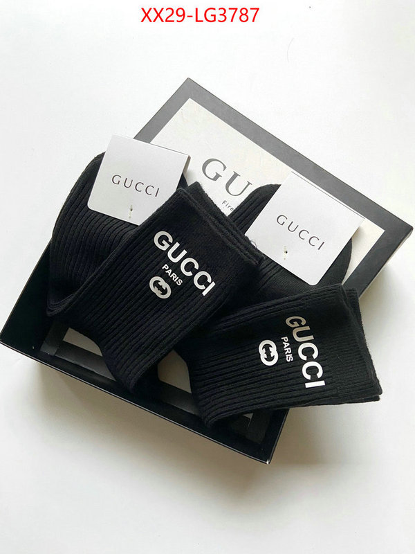 Sock-Gucci buy aaaaa cheap ID: LG3787 $: 29USD