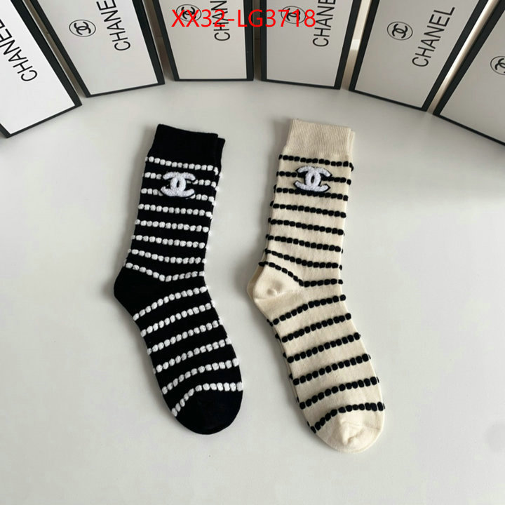Sock-Chanel find replica ID: LG3718 $: 32USD