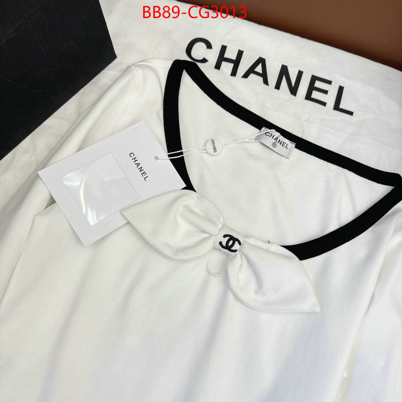 Clothing-Chanel shop the best high quality ID: CG3013 $: 89USD