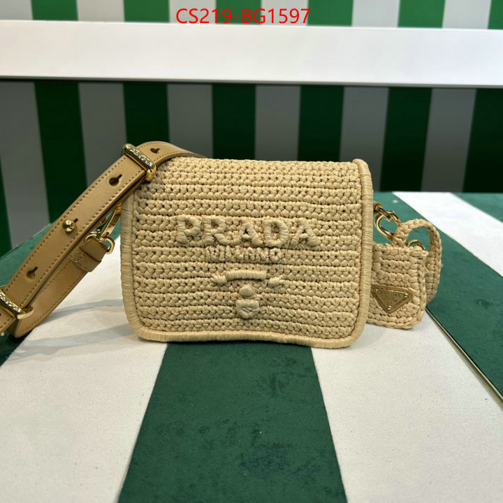 Prada Bags (TOP)-Diagonal- sale ID: BG1597 $: 219USD