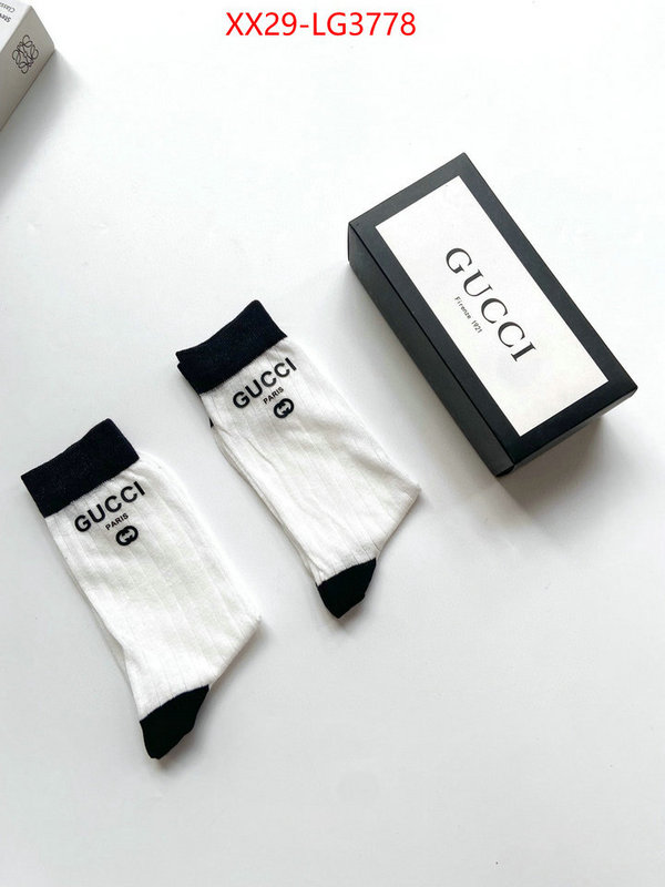 Sock-Gucci what is a 1:1 replica ID: LG3778 $: 29USD