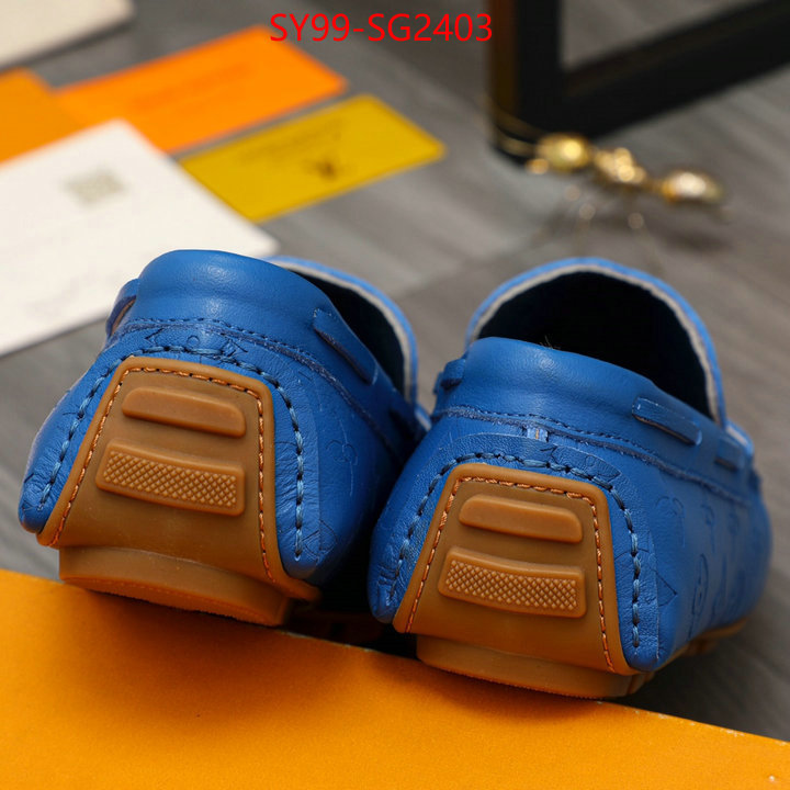 Men Shoes-LV designer fake ID: SG2403 $: 99USD