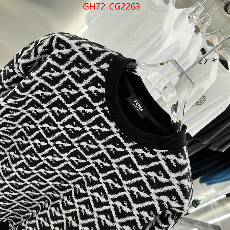 Clothing-Fendi cheap replica ID: CG2263 $: 72USD