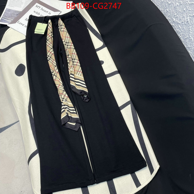 Clothing-Burberry where can i find ID: CG2747 $: 109USD
