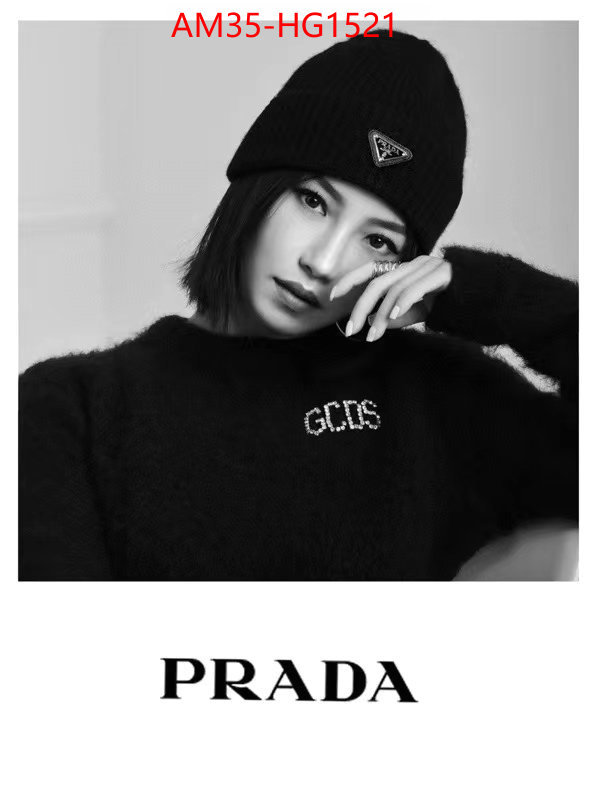 Cap (Hat)-Prada buy high quality cheap hot replica ID: HG1521 $: 35USD