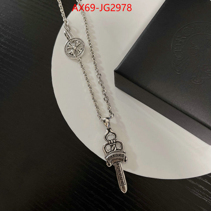 Jewelry-Chrome Hearts sale ID: JG2978 $: 69USD