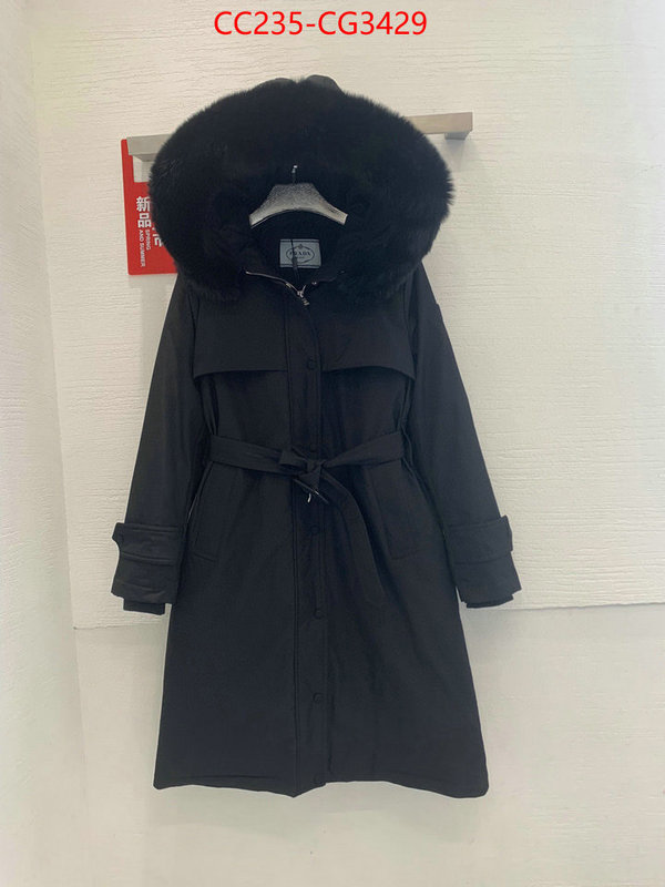 Down jacket Women-Prada replica 1:1 ID: CG3429 $: 235USD