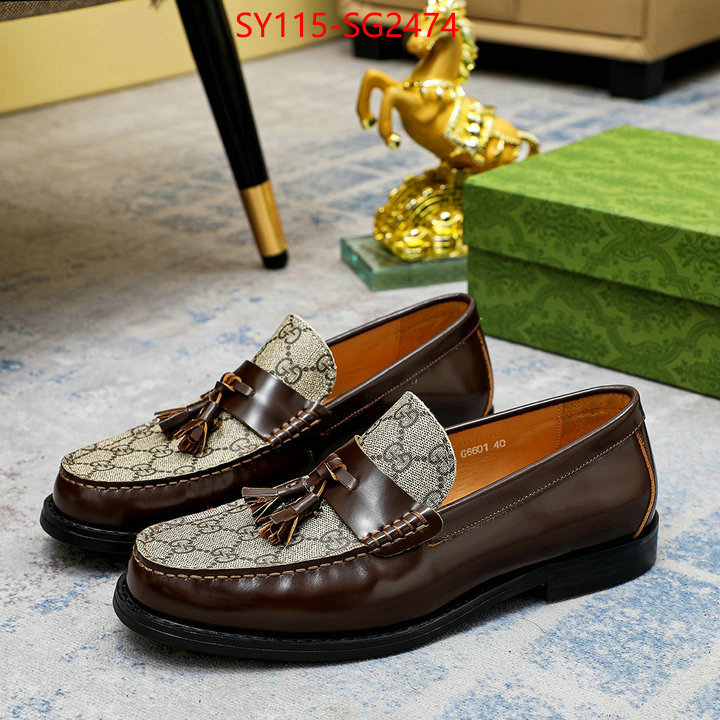 Men Shoes-Gucci aaaaa+ quality replica ID: SG2474 $: 115USD