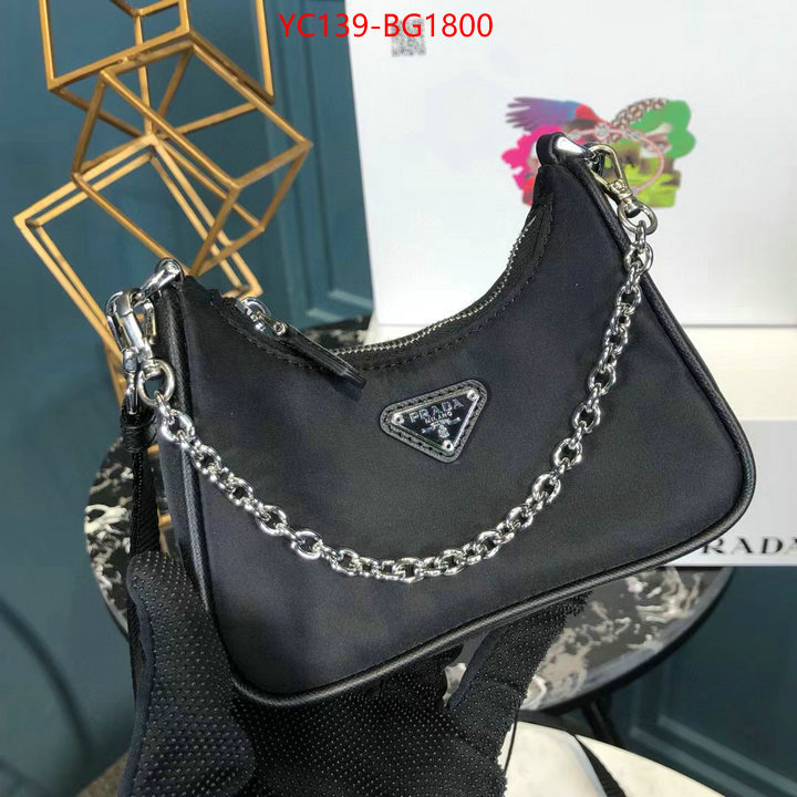 Prada Bags (TOP)-Re-Edition 2000 most desired ID: BG1800 $: 139USD