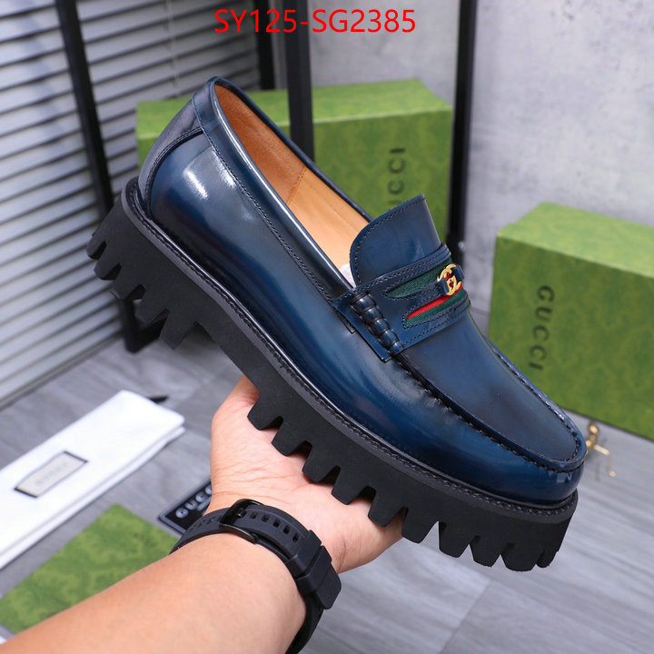 Men Shoes-Gucci 2023 perfect replica designer ID: SG2385 $: 125USD