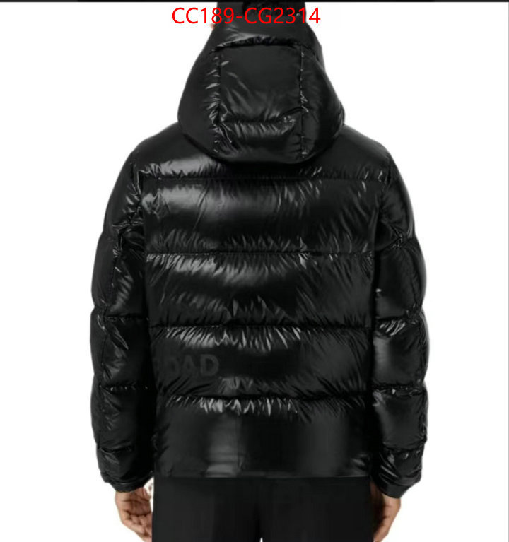 Down jacket Men-Burberry from china ID: CG2314 $: 189USD