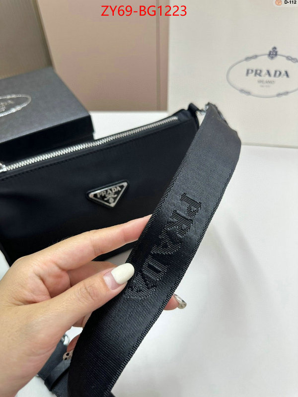 Prada Bags (4A)-Diagonal- 1:1 replica wholesale ID: BG1223 $: 69USD