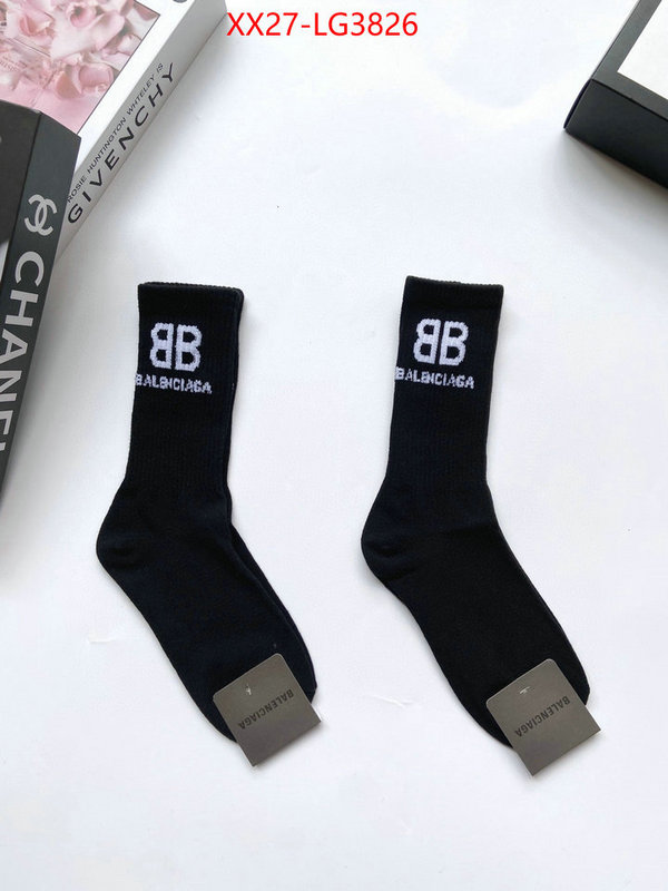 Sock-Balenciaga aaaaa ID: LG3826 $: 27USD