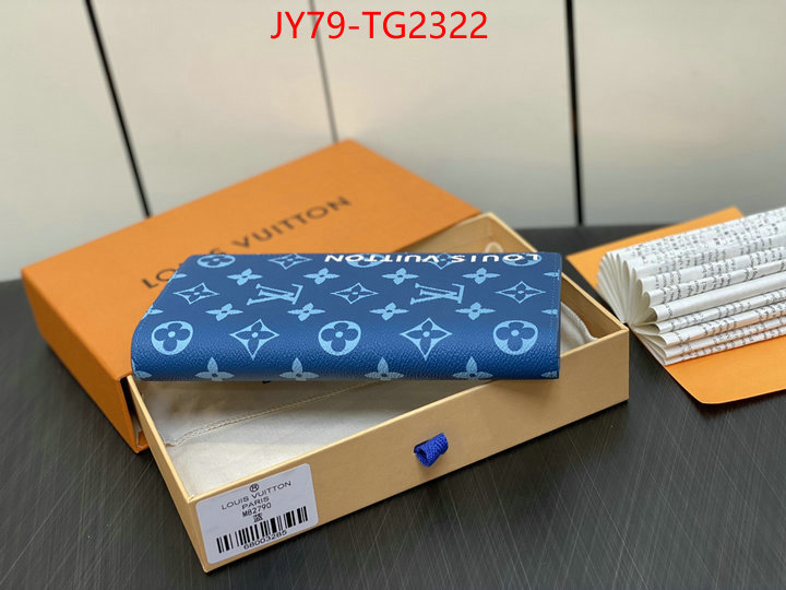 LV Bags(TOP)-Wallet find replica ID: TG2322 $: 79USD
