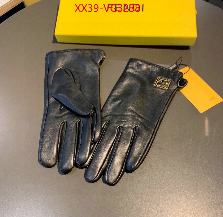 Gloves-Fendi mirror copy luxury ID: VG3238 $: 39USD