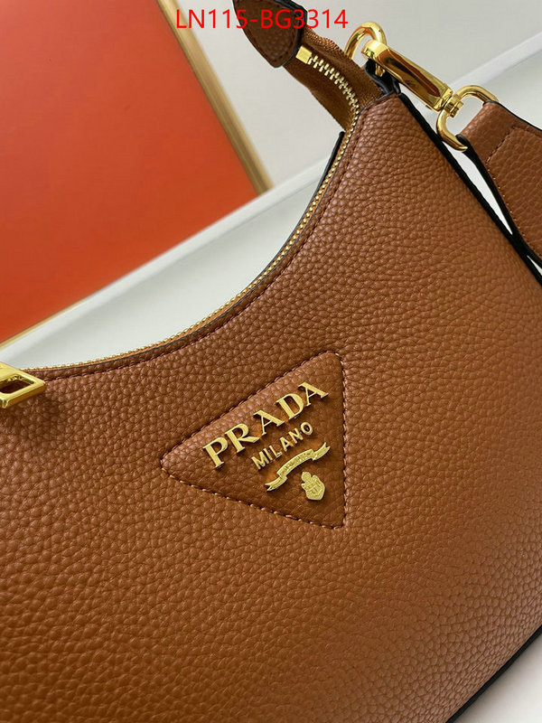 Prada Bags (4A)-Diagonal- new ID: BG3314 $: 115USD