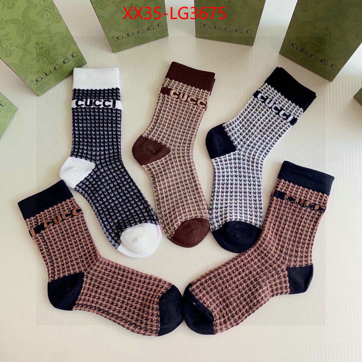 Sock-Gucci supplier in china ID: LG3675 $: 35USD