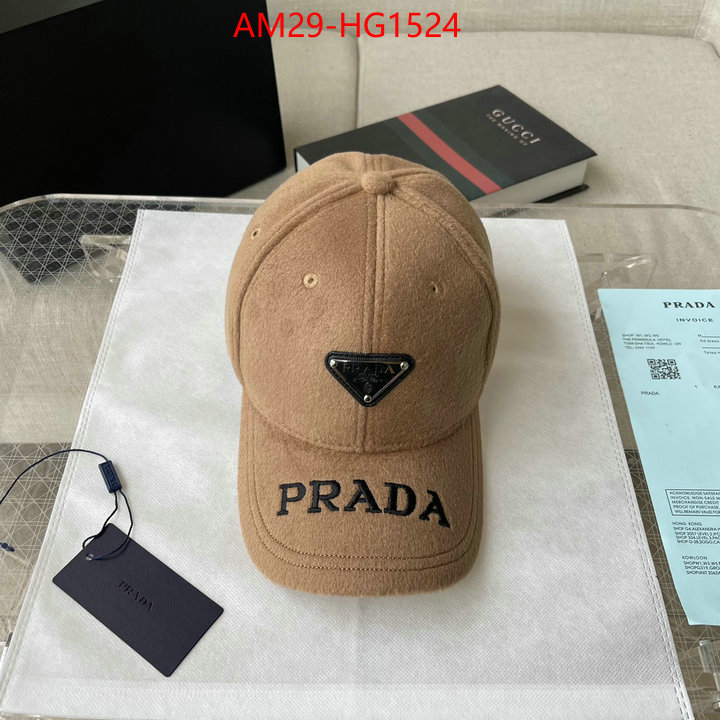 Cap (Hat)-Prada high quality designer replica ID: HG1524 $: 29USD