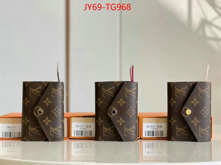 LV Bags(TOP)-Wallet outlet 1:1 replica ID: TG968 $: 69USD