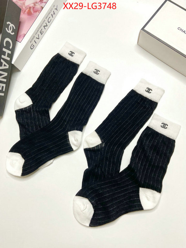 Sock-Chanel replica us ID: LG3748 $: 29USD