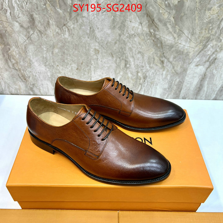 Men Shoes-LV what 1:1 replica ID: SG2409 $: 195USD