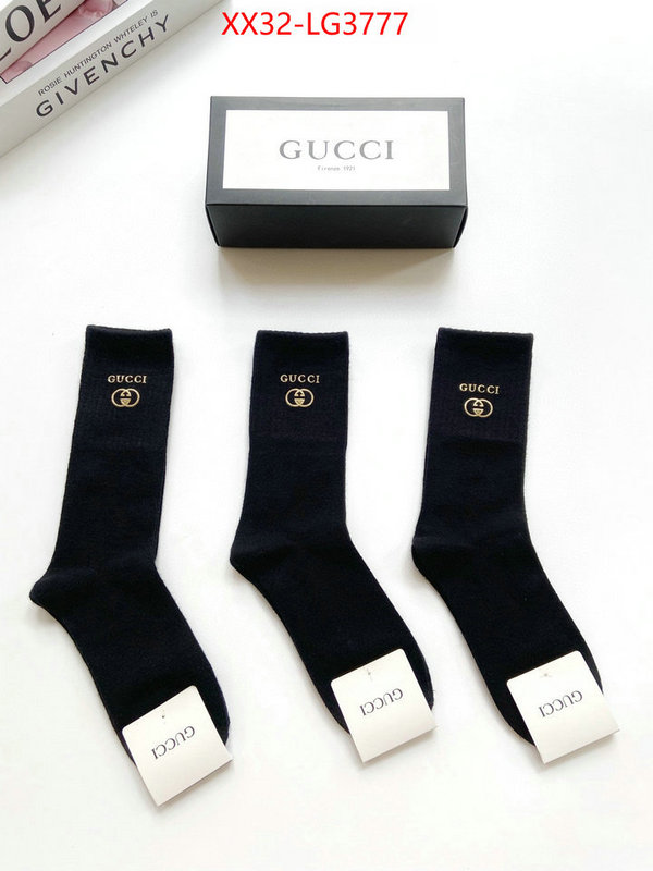 Sock-Gucci where can i buy ID: LG3777 $: 32USD