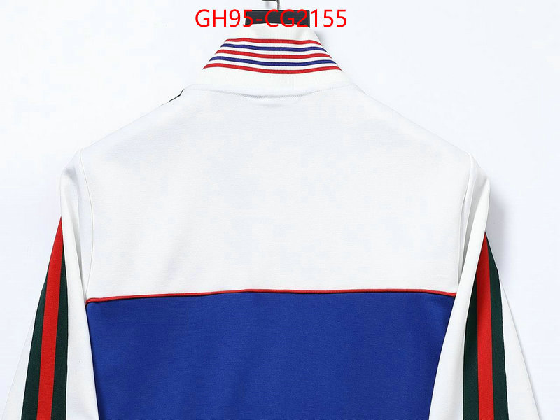 Clothing-Gucci replica 2023 perfect luxury ID: CG2155 $: 95USD